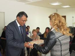Среща на учениците господин П. Субхаш Наир 1